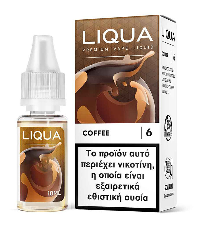 Liqua New Coffee (Καφές, Καραμέλα) 10ml