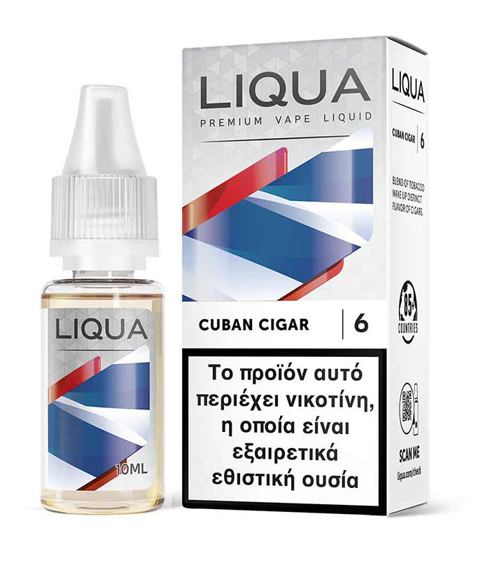 Liqua New Cuban Cigar (Κάπνος Πούρου) 10ml