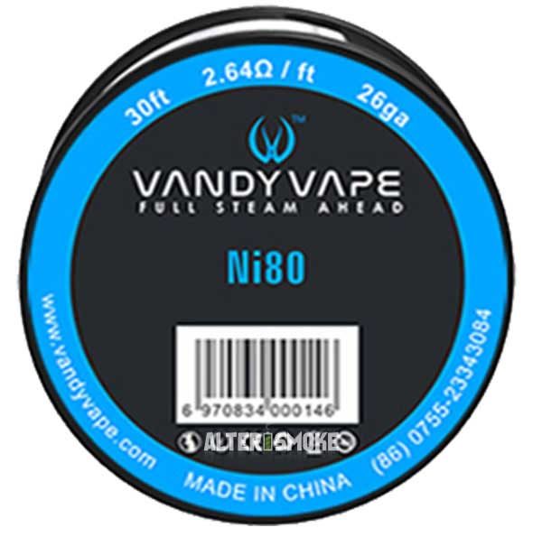 Vandy Vape Pure Nickel Ni80 26ga 30ft