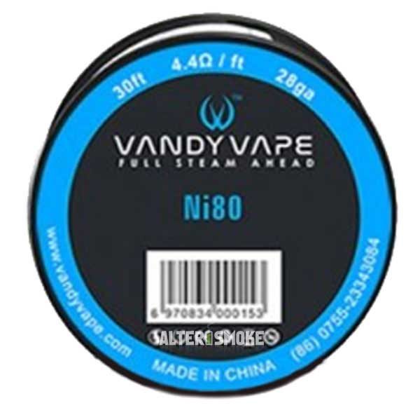 Vandy Vape Pure Nickel Ni80 28ga 30ft