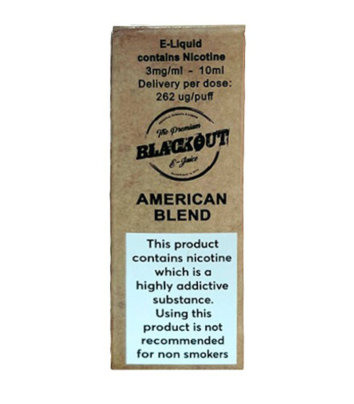 Blackout - American Blend (Maroon) (Αμερικάνικος Καπνός) 10ml