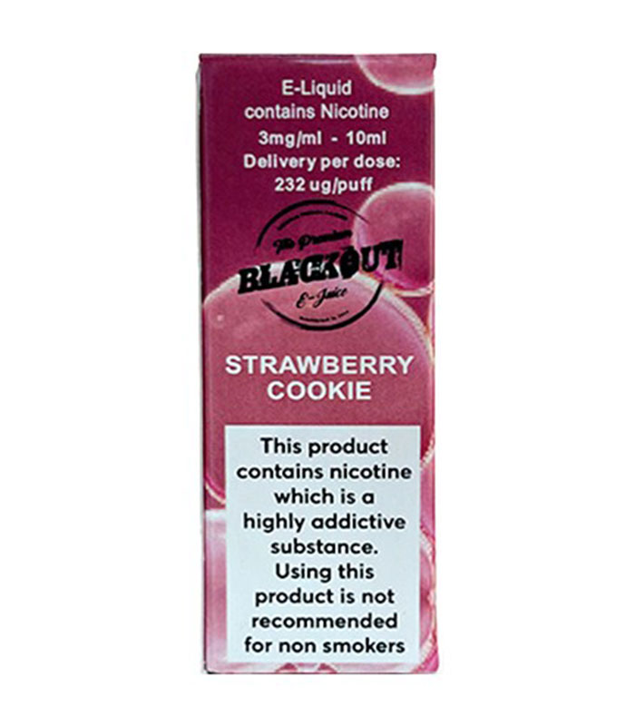 Blackout - Strawberry Cookies (Blush) (Μπισκότο Φράουλα) 10ml