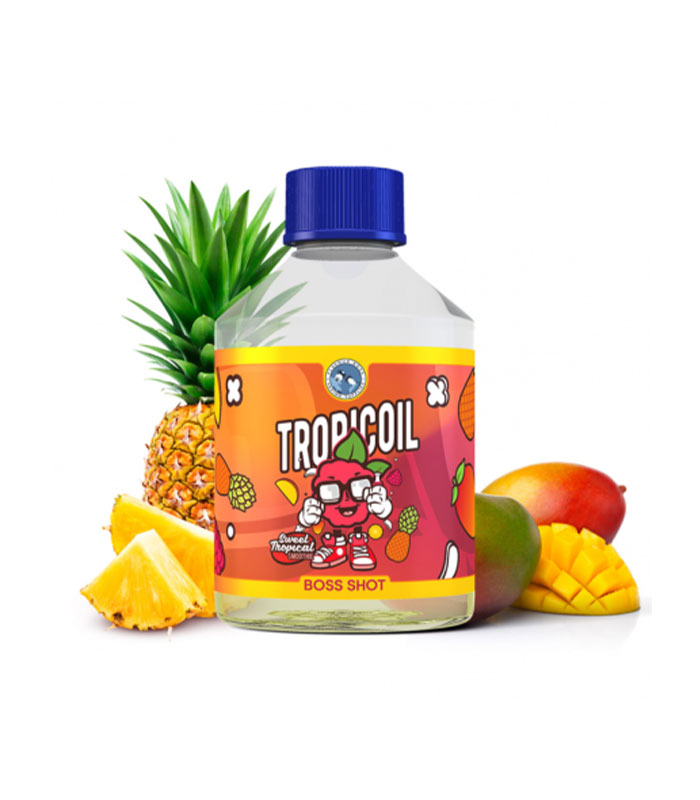 Flavour Boss Tropicoil 50ml/250ml (Μάνγκο, Ανανάς, Βατόμουρο) (Flavour Shots)