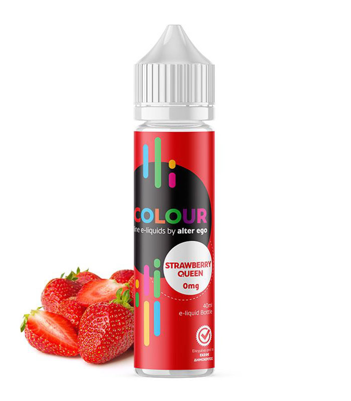 Alter Ego - Colours - Strawberry Queen 40ml/60ml (Φράουλα) (Flavour Shots)