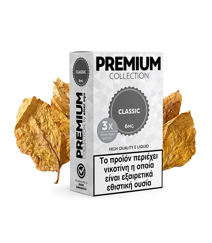 Alter Ego - Premium - Classic (Καπνός) (3x10ml)