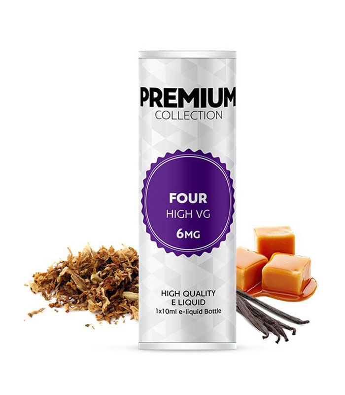 Alter Ego - Premium - Four (Καπνός, Καραμέλα, Βανίλια & Ζάχαρη) (10ml)