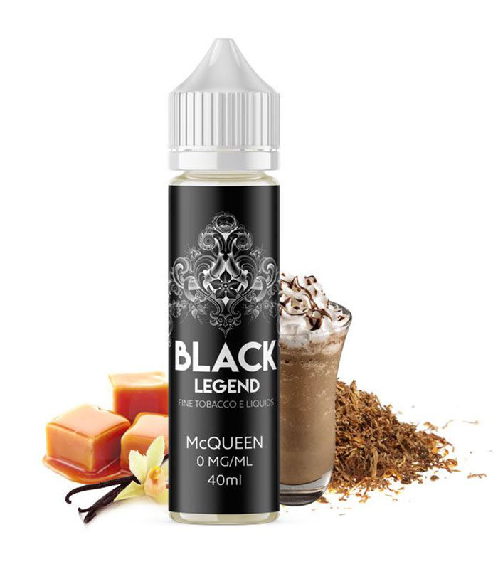 Black Legend - Mc Queen 40ml/60ml (Καπνός, Μόκα, Βανίλια & Καραμέλα) (Flavour Shots)
