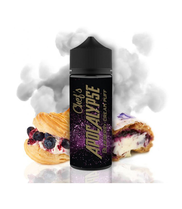Chef’s Apocalypse Blueberry Cream Puff 12ml/60ml (Κρέμα & Βατόμουρο) (Flavour Shots)