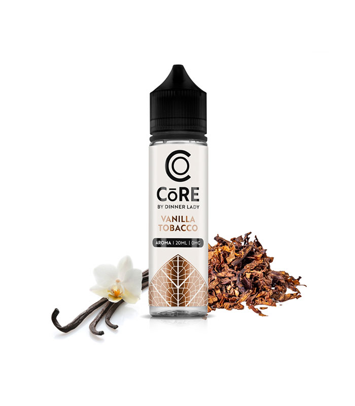 Dinner Lady Core Vanilla Tobacco 20ml/60ml (Καπνός, Βανίλια) (Flavour Shots)