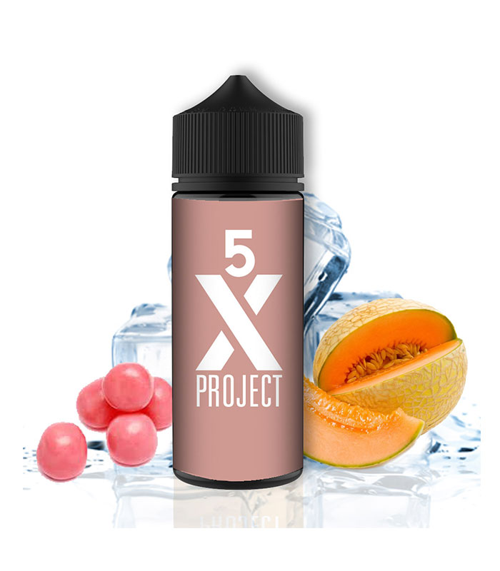 Project X5 12ml/60ml (Τσιχλόφουσκα & Πεπόνι) (Flavour Shots)