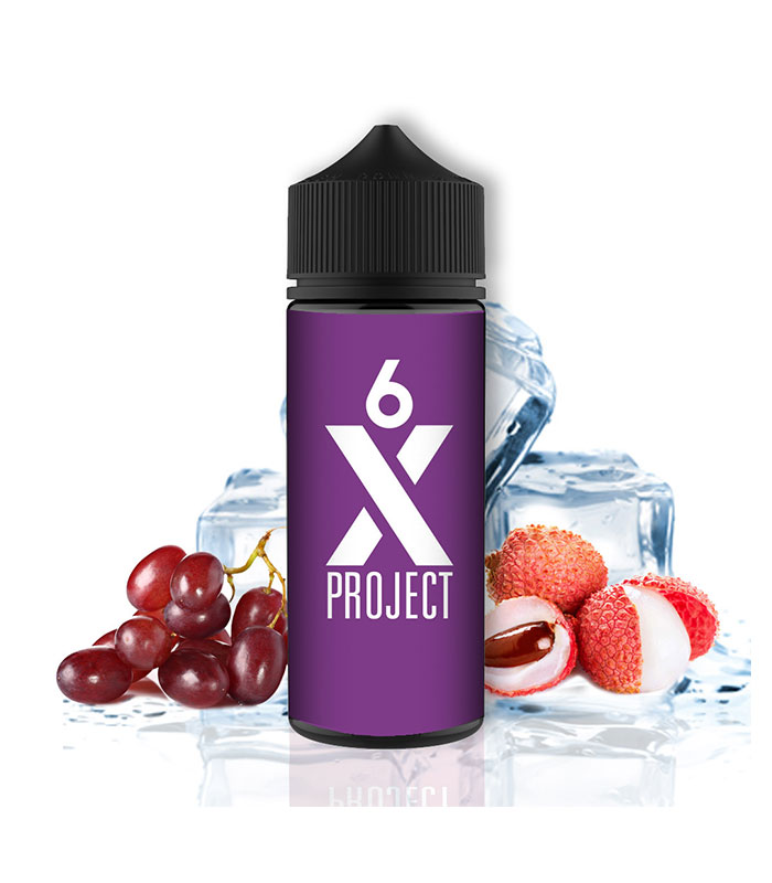 Project X6 24ml/120ml (Σόδα, Λίτσι & Σταφύλι) (Flavour Shots)
