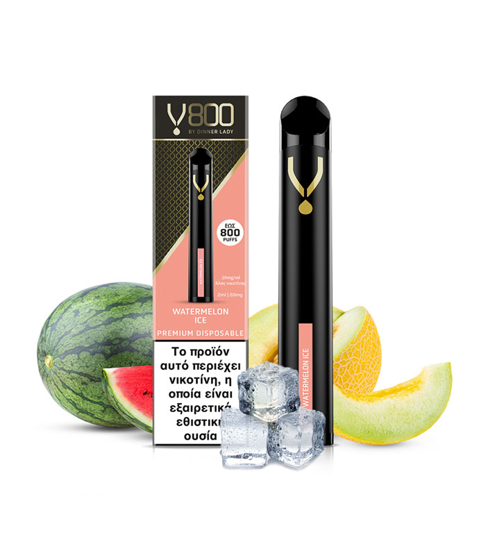 Dinner Lady V800 Watermelon Ice 20mg 2ml (Disposable)