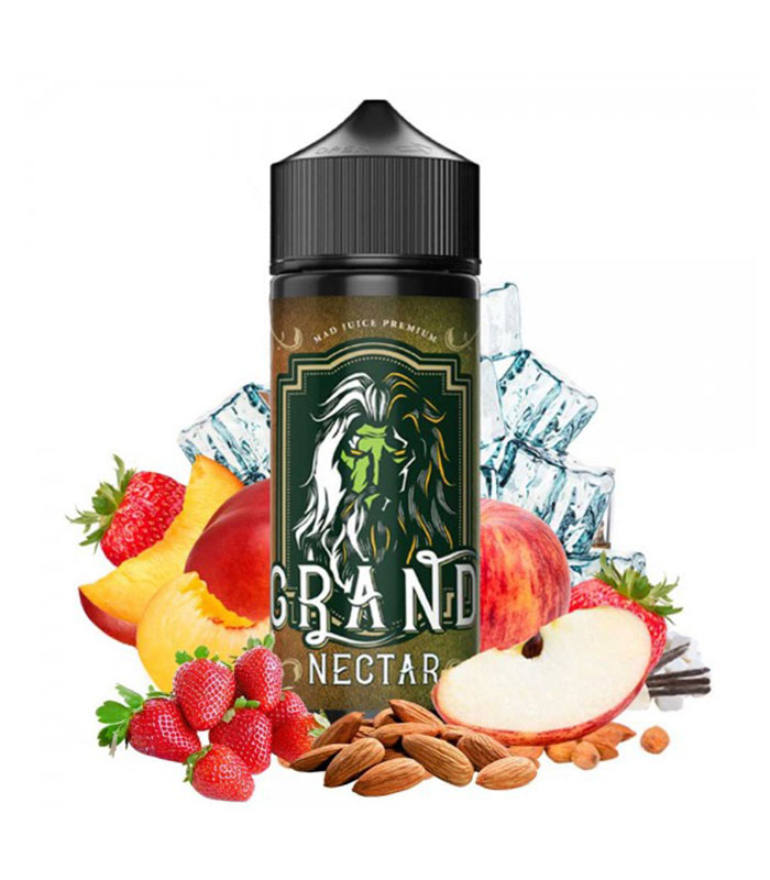Mad Juice – Grand Nectar 30ml/120ml (Μήλο, Φράουλα, Χυμός & Νεκταρίνι) (Flavour Shots)