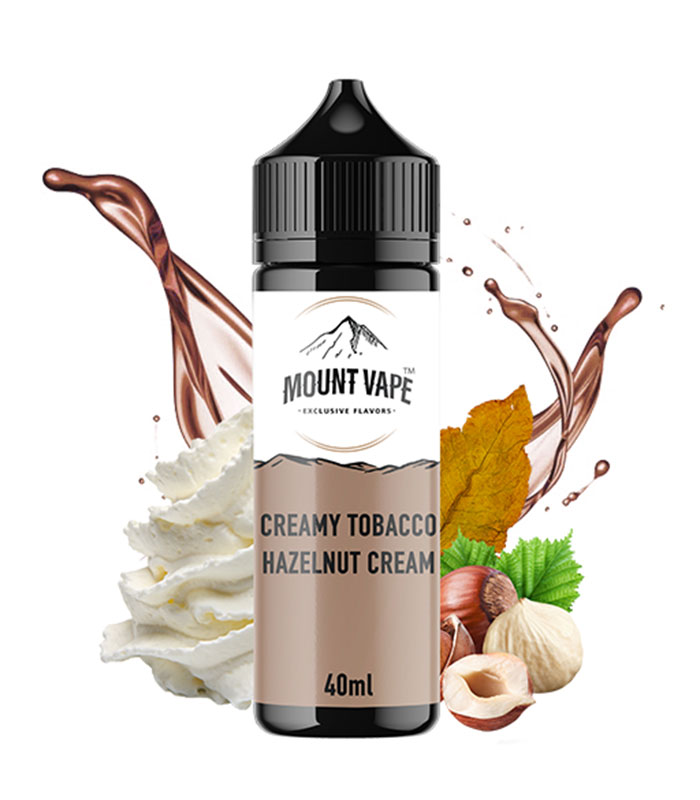 Mount Vape Creamy Tobacco Hazelnut Cream 40ml/120ml (Καπνός, Κρέμα & Φουντούκι) (Flavour Shots)