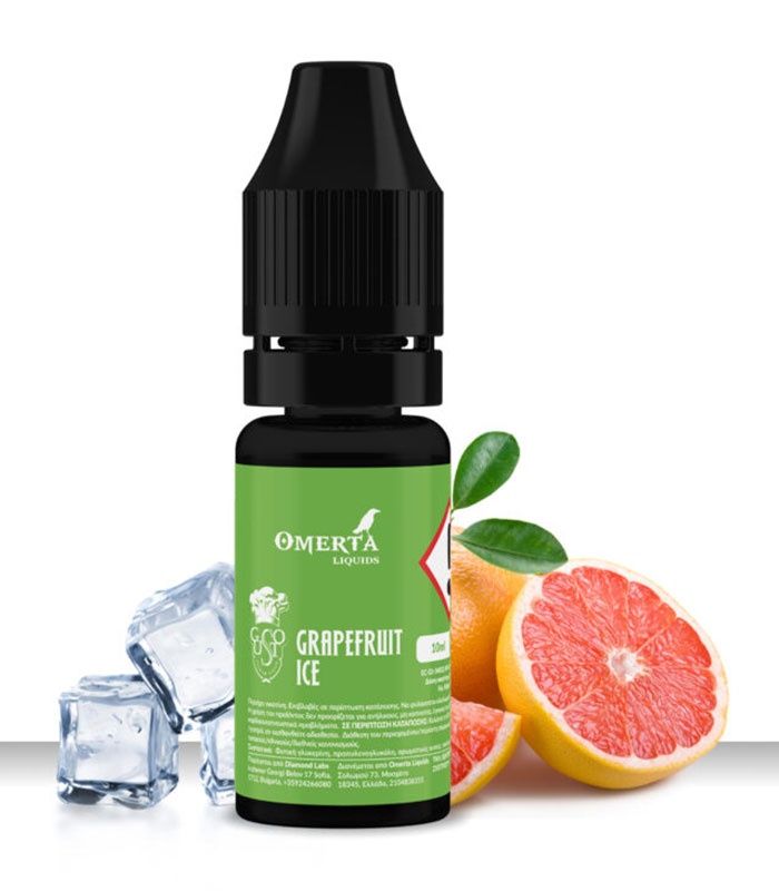 Omerta – Grapefruit Ice (Γκρέιπφρουτ & Πάγος) (10ml)