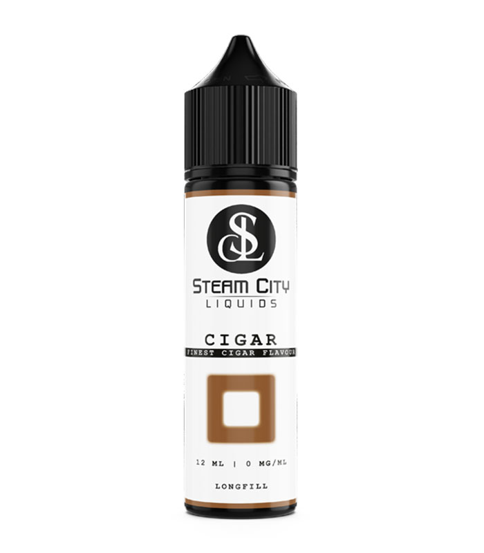 Steam City Cigar 12ml/60ml (Καπνός Πούρου) (Flavour Shots)