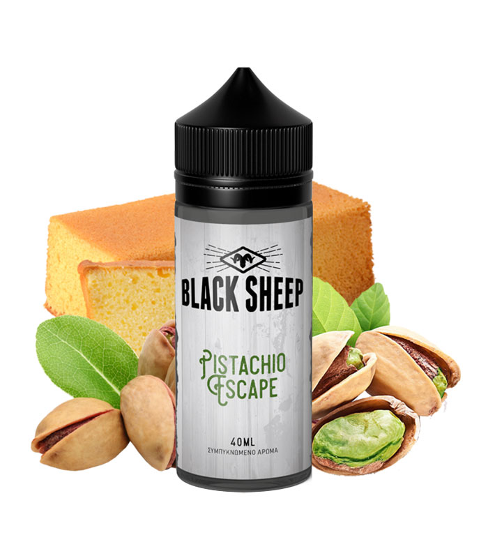 Eliquid France Black Sheep Pistachio Escape 40ml/120ml (Κέικ, Κρέμα & Φυστίκι) (Flavour Shots)