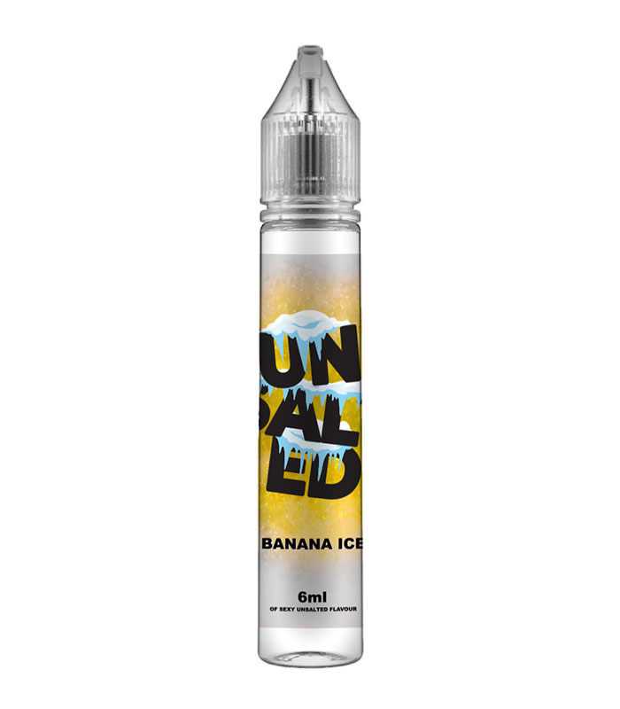 Unsalted – Banana Ice 6ml/30ml (Μπανάνα & Πάγος) (Flavour Shots)