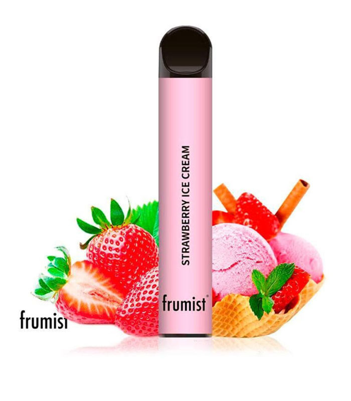 Frumist Vape Pen Strawberry Ice Cream 20mg 2ml (Φράουλα & Παγωτό) (Disposable)