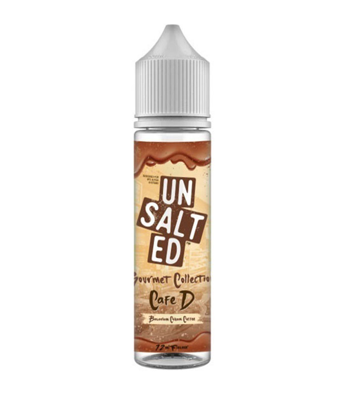 Unsalted – Gourmet Collection Cafe D 12ml/60ml (Καφές & Κρέμα) (Flavour Shots)