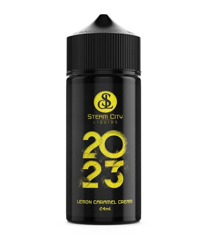 Steam City 2023 Lemon Caramel Cream 24ml/120ml (Λεμονόταρτα) (Flavour Shots)