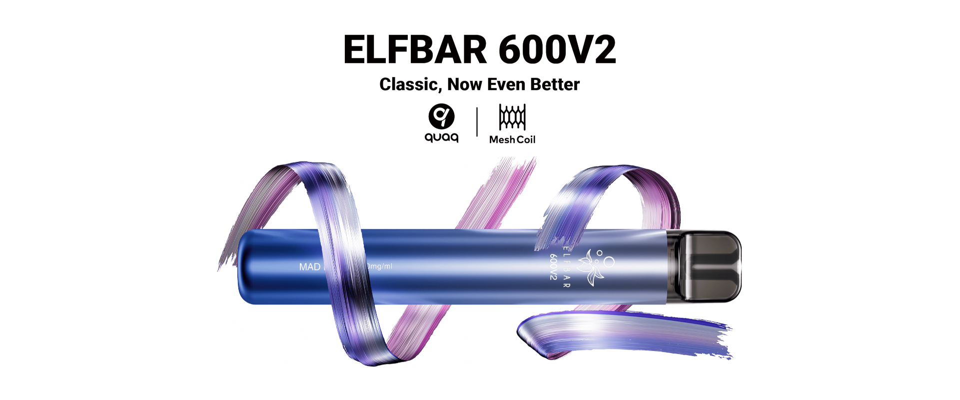 Elf Bar EB 600V2 Apple Peach (Μήλο & Ροδάκινο) 20mg 2ml