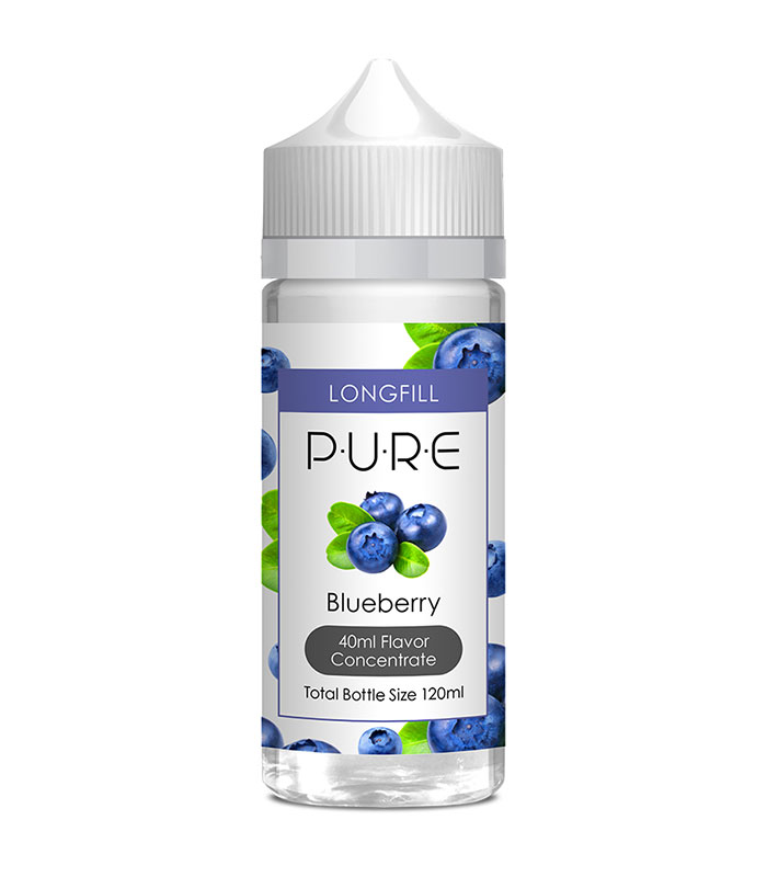 Halo PURE Blueberry 40/120ml (Βατόμουρο) (Flavour Shots)