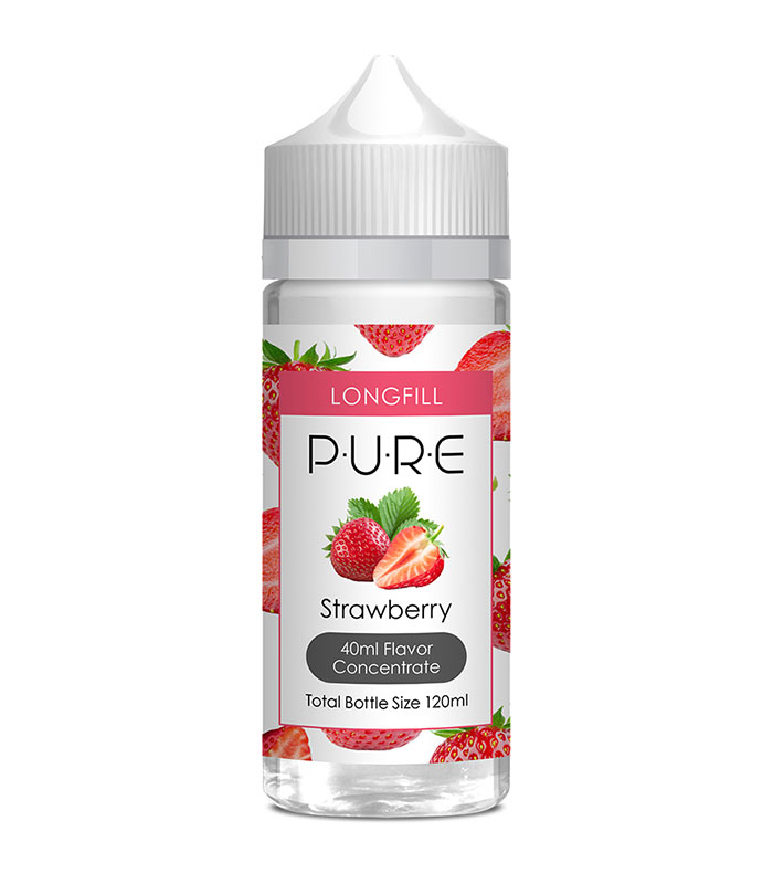 Halo PURE Strawberry 40/120ml (Φράουλα) (Flavour Shots)