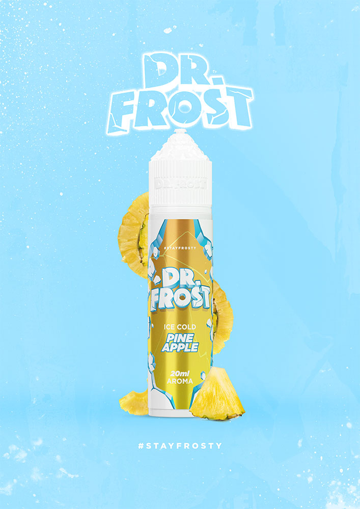 Dr. Frost Polar Ice Pineapple 20ml/60ml (Ανανάς & Πάγος) (Flavour Shots)
